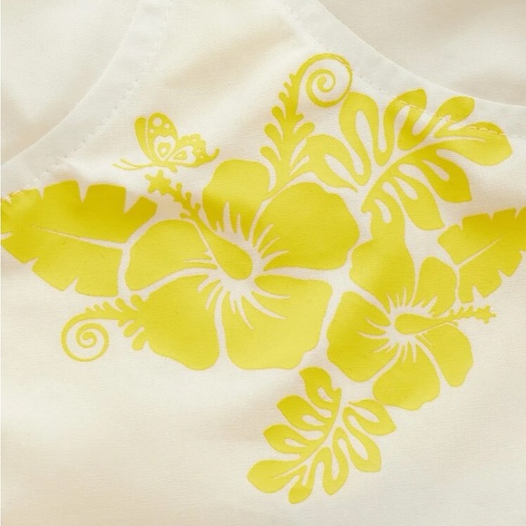 🌼Crop top bustier NEON with hibiscus 🌺BRAND NEW🌼 - Picture 4 of 4